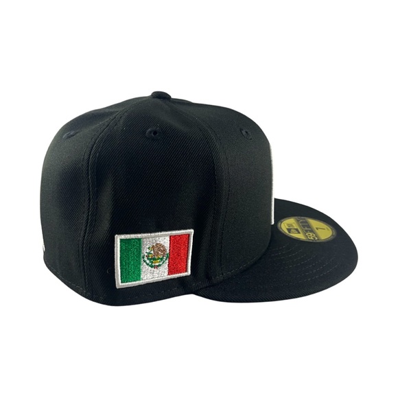 New Era Mexico Black 59FIFTY Fitted Hat - Picture 3 of 4